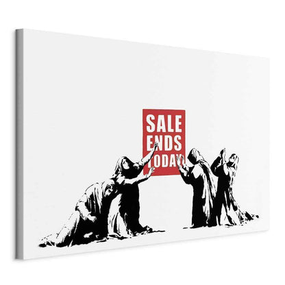 Leinwandbild - Sale (1 Part) Vertical