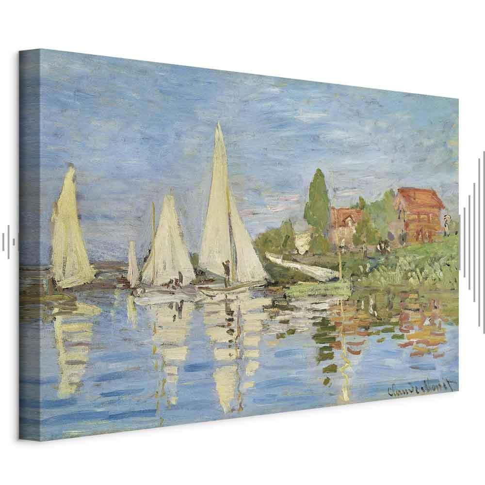 Leinwandbild - Claude Monet – Regattas at Argenteuil