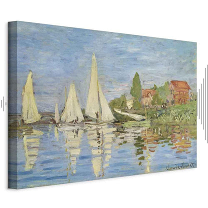 Leinwandbild - Claude Monet – Regattas at Argenteuil