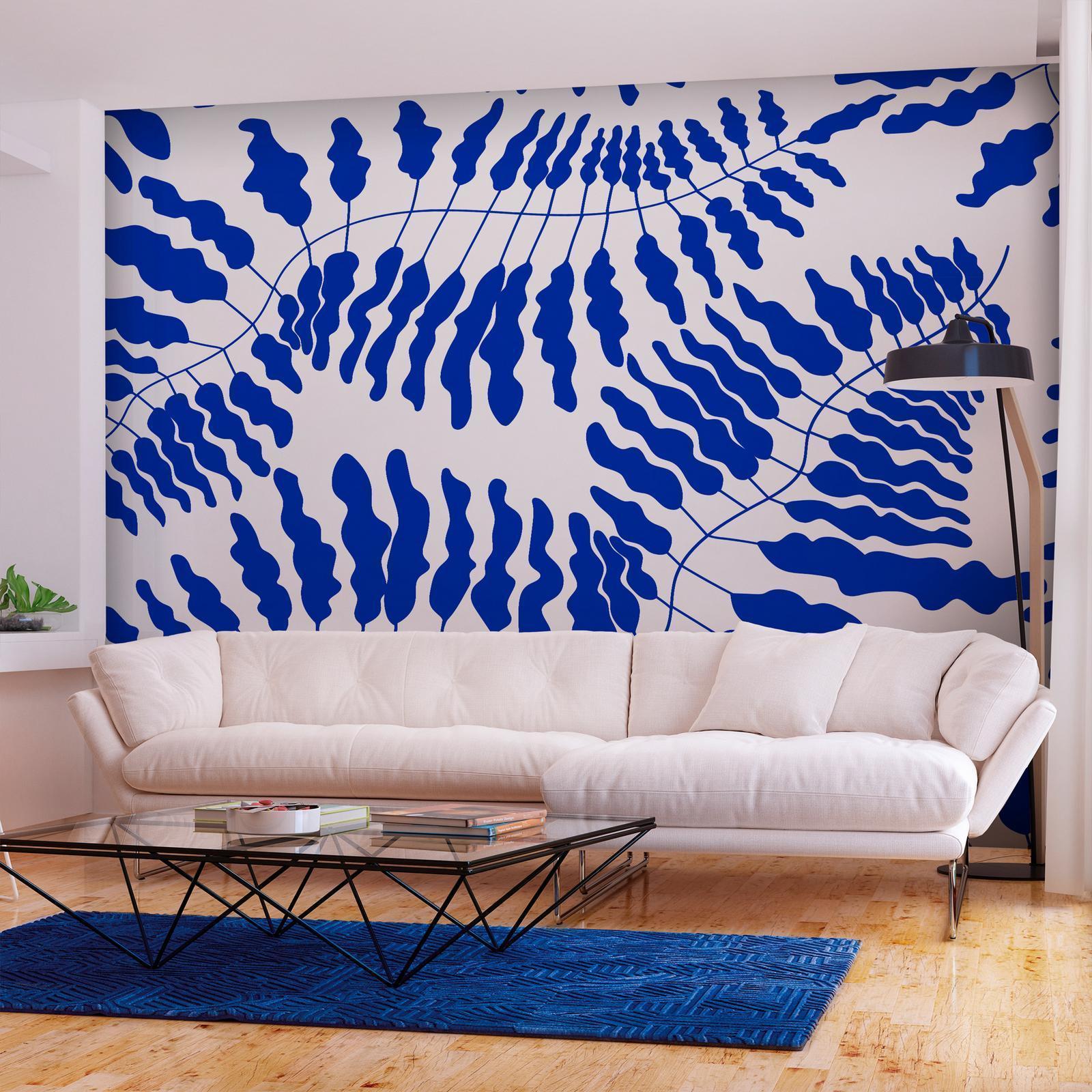 Fototapete - Blue Fern Artgeist