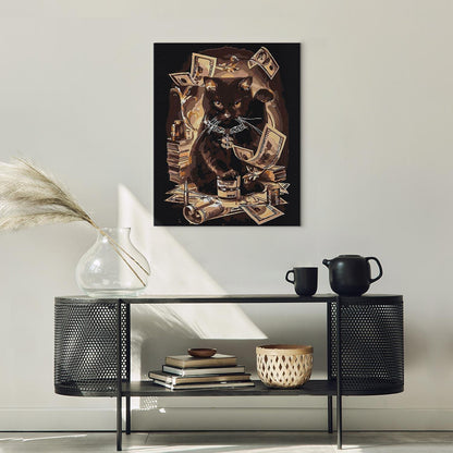 Malen nach Zahlen - Fortune-bringing cat