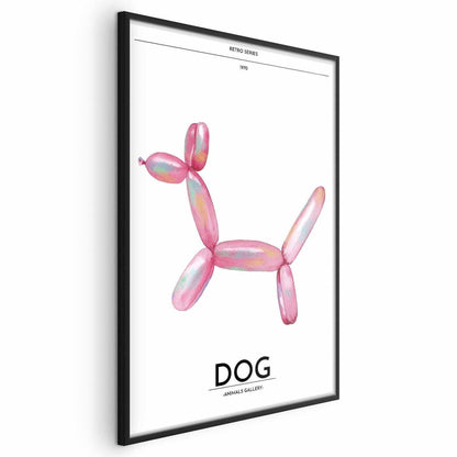 Poster - Holo-Dog - Colorful Retro Dog