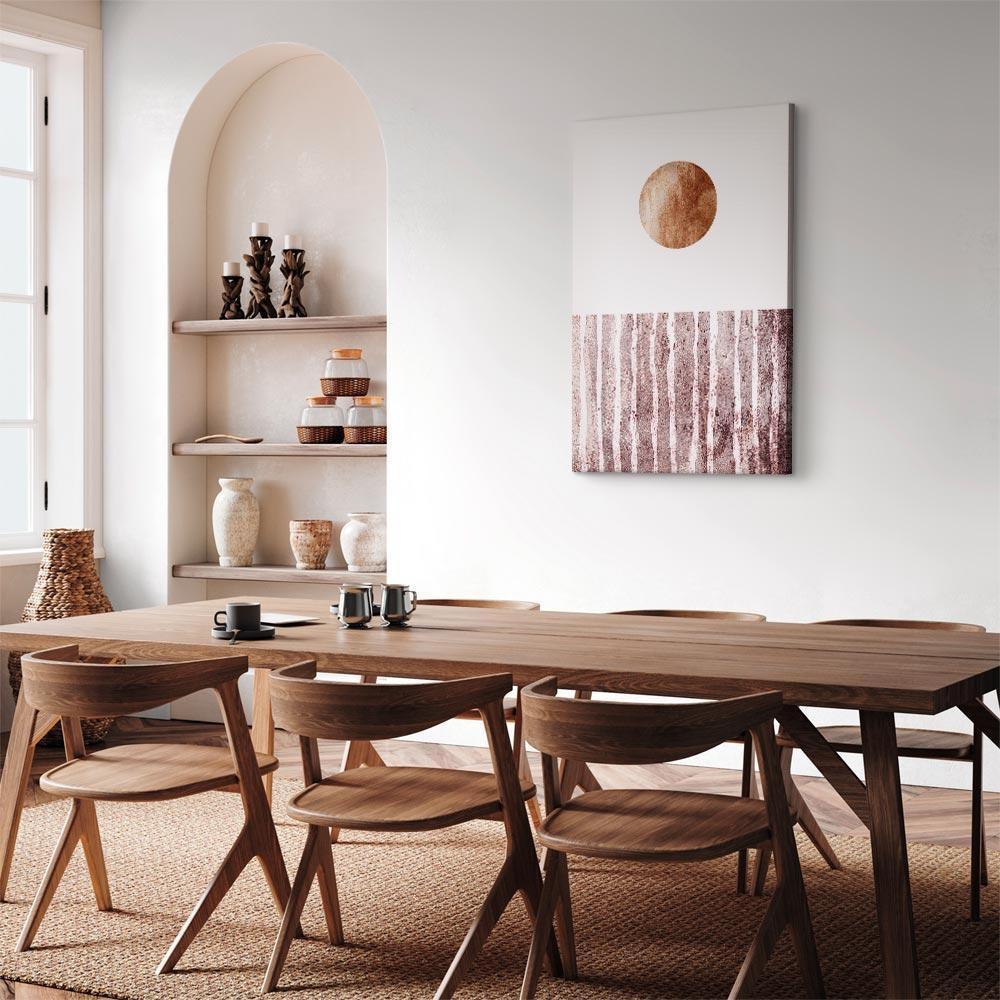 Leinwandbild - Harmony and Rhythm (1 Part) Vertical