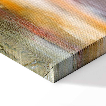 Leinwandbild - Orange Sea