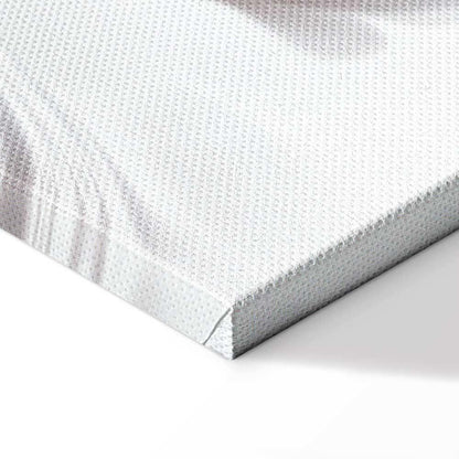 Leinwandbild - Magnolias over Water (5 Parts) Wide Grey