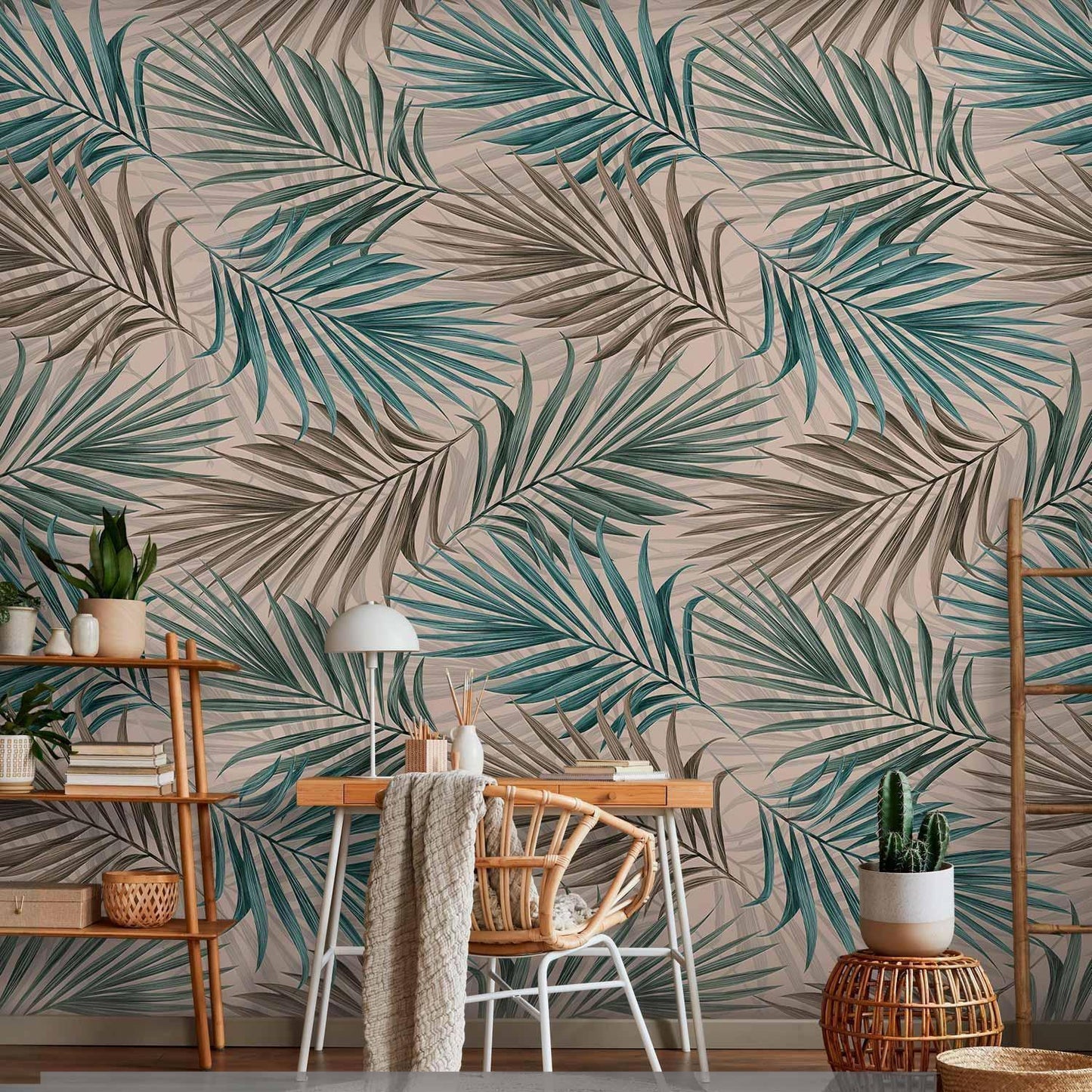 Fototapete - Leaf Chasing - Second Variant