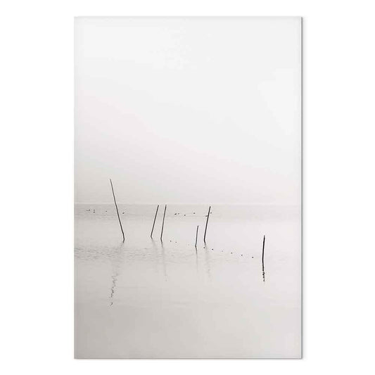 Leinwandbild - Misty Trail (1 Part) Vertical