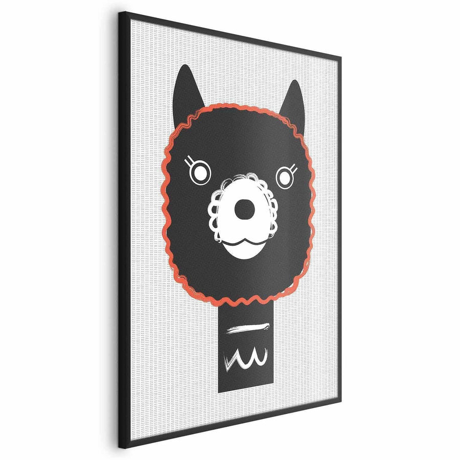 Poster - Decorative Alpaca Artgeist