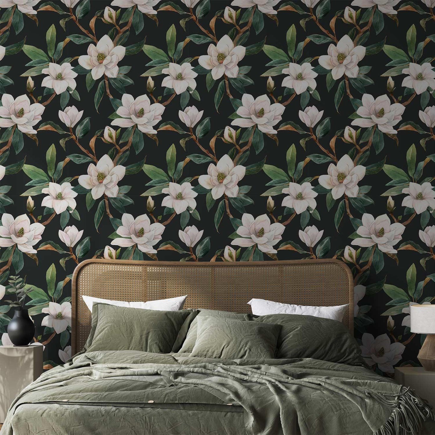 Tapete - White Magnolias