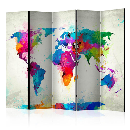 Paravent - The map of happiness II Artgeist