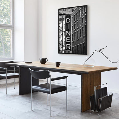 Leinwandbild - New York Neon Sign (1 Part) Vertical