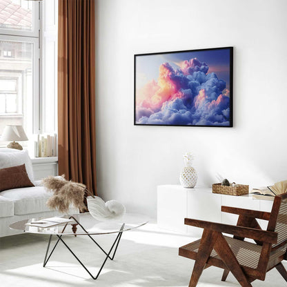 Poster - Clouds Like Painted: Artistic Dawn Brushes Painting the Sky Artgeist