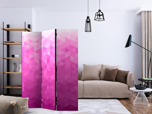 Paravent - Pink pixel Artgeist