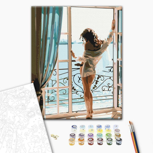 Malen nach Zahlen - An eventful morning