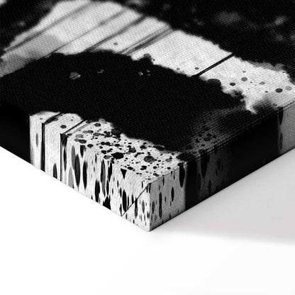 Leinwandbild - Striped Nature (1 Part) Vertical