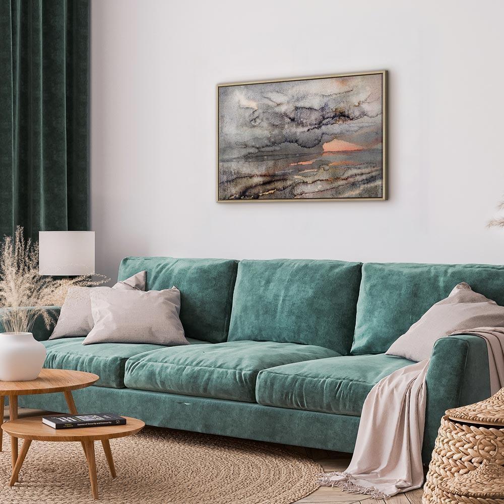 Leinwandbild - Connected Clouds (1 Part) Wide