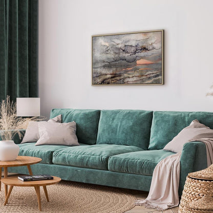 Leinwandbild - Connected Clouds (1 Part) Wide