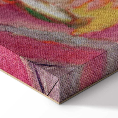 Leinwandbild - Franz Marc – Nude with cat