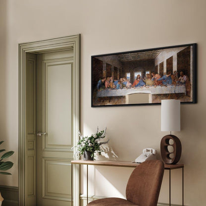 Leinwandbild - Leonardo da Vinci – Last Supper