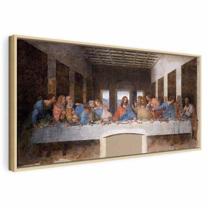 Leinwandbild - Leonardo da Vinci – Last Supper