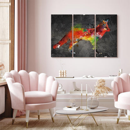 Leinwandbild - Forest Hunter (3 Parts)