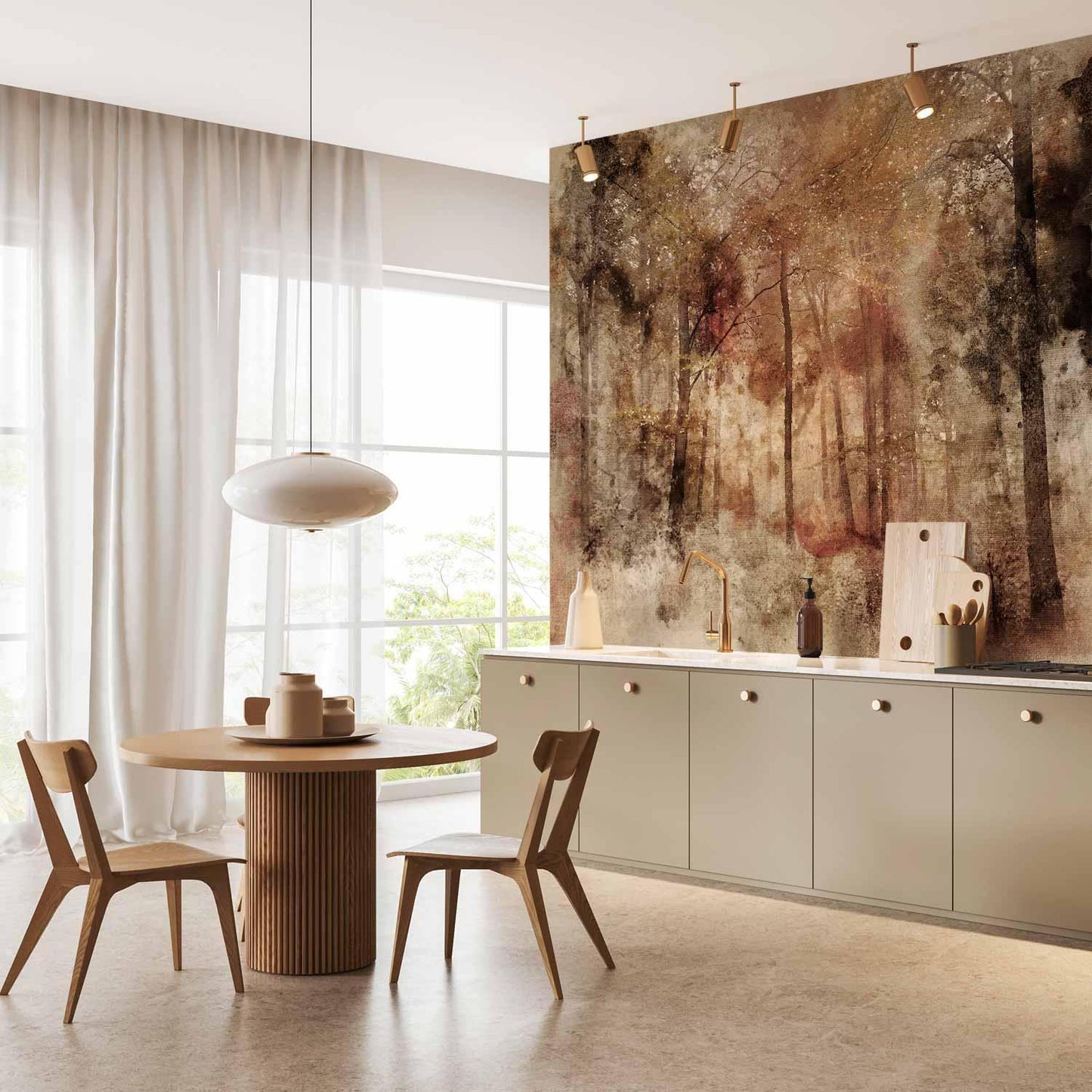 Fototapete - Lost in the woods