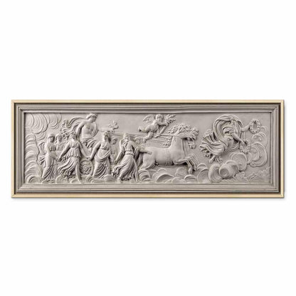 Leinwandbild - Relief: Apollo and Muses