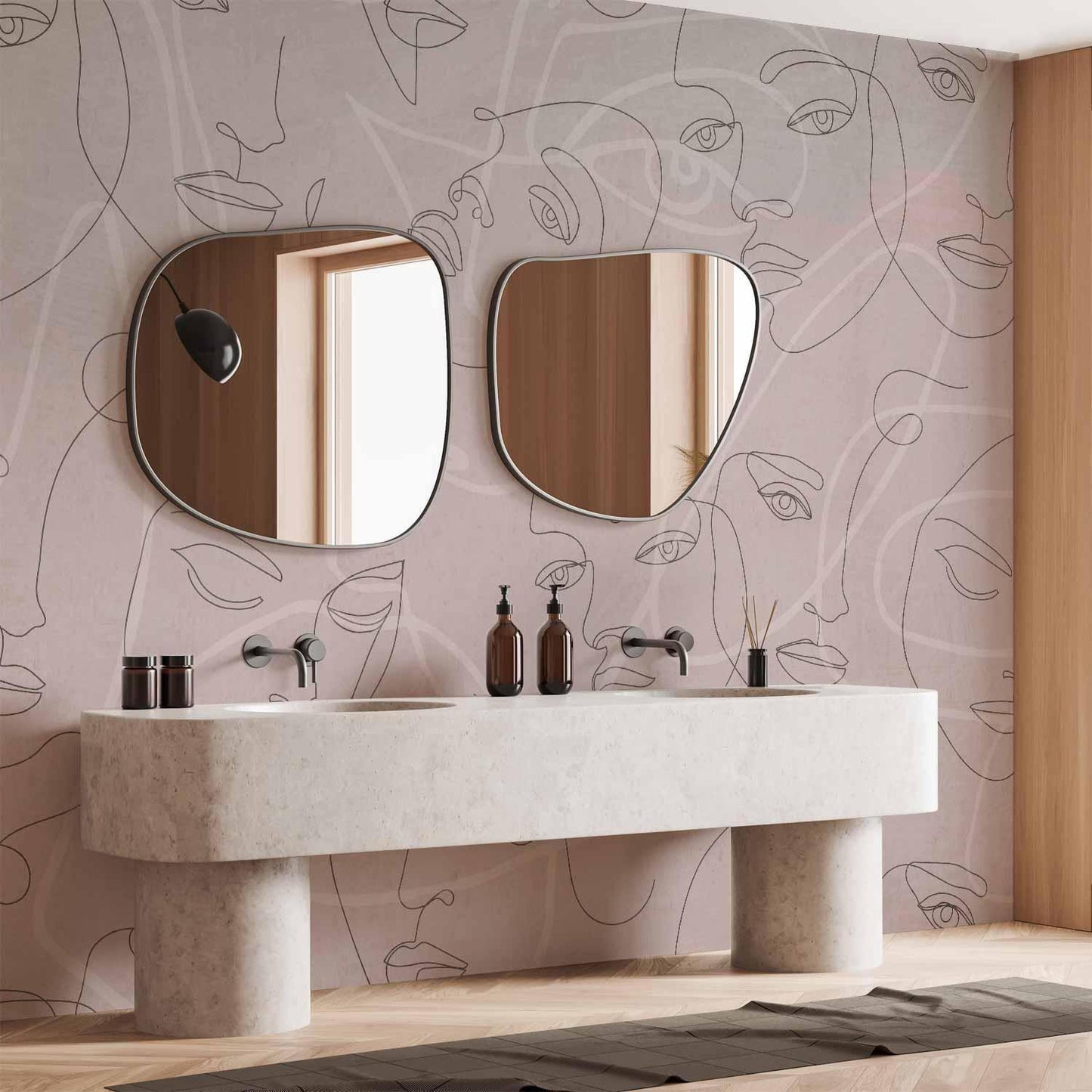 Fototapete - Thousands of Faces