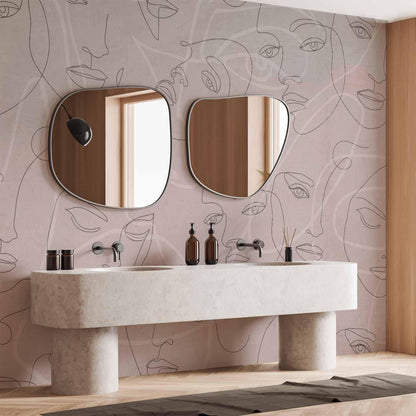 Fototapete - Thousands of Faces