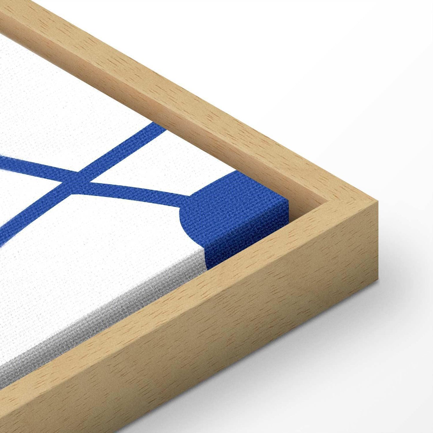 Leinwandbild - Cobalt fern