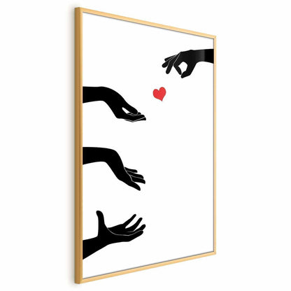 Poster Flick Switch – Pop-Art Design mit Retro-Charme