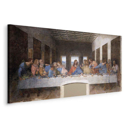 Leinwandbild - Leonardo da Vinci – Last Supper