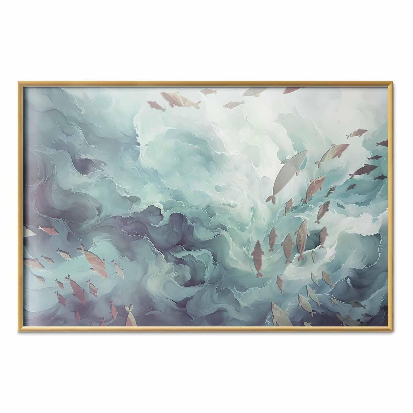 Poster - Fish in the Ocean