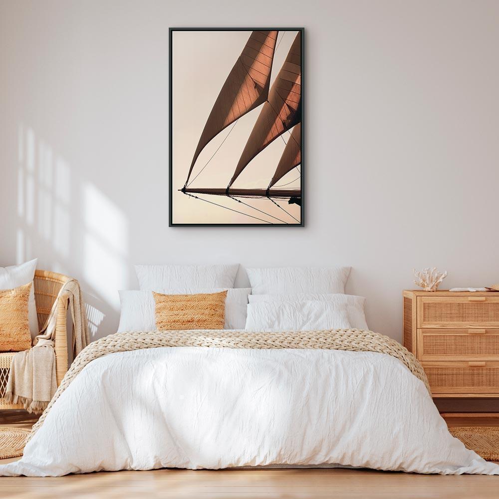 Leinwandbild - Sea Wind (1 Part) Vertical