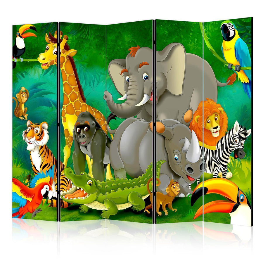 Paravent - Colourful Safari II Artgeist