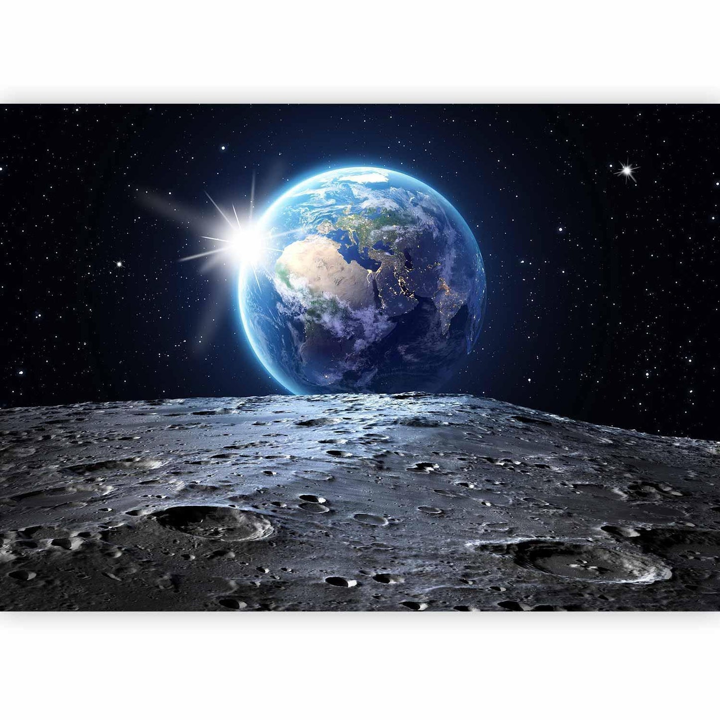 Fototapete - View of the Blue Planet Artgeist