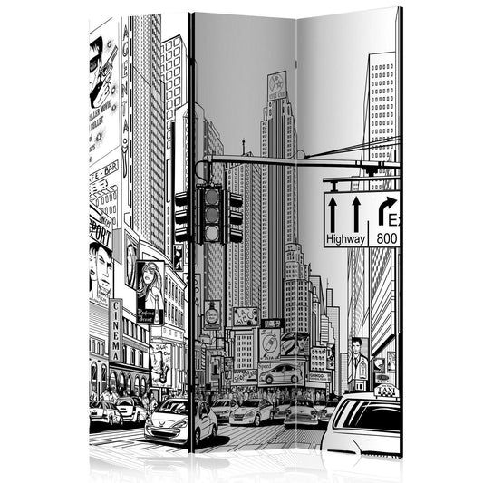 Paravent - Street in New York city Artgeist