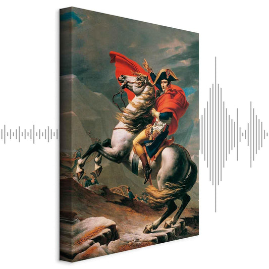Leinwandbild - Jacques-Louis David – Napoleon Crossing the Alps