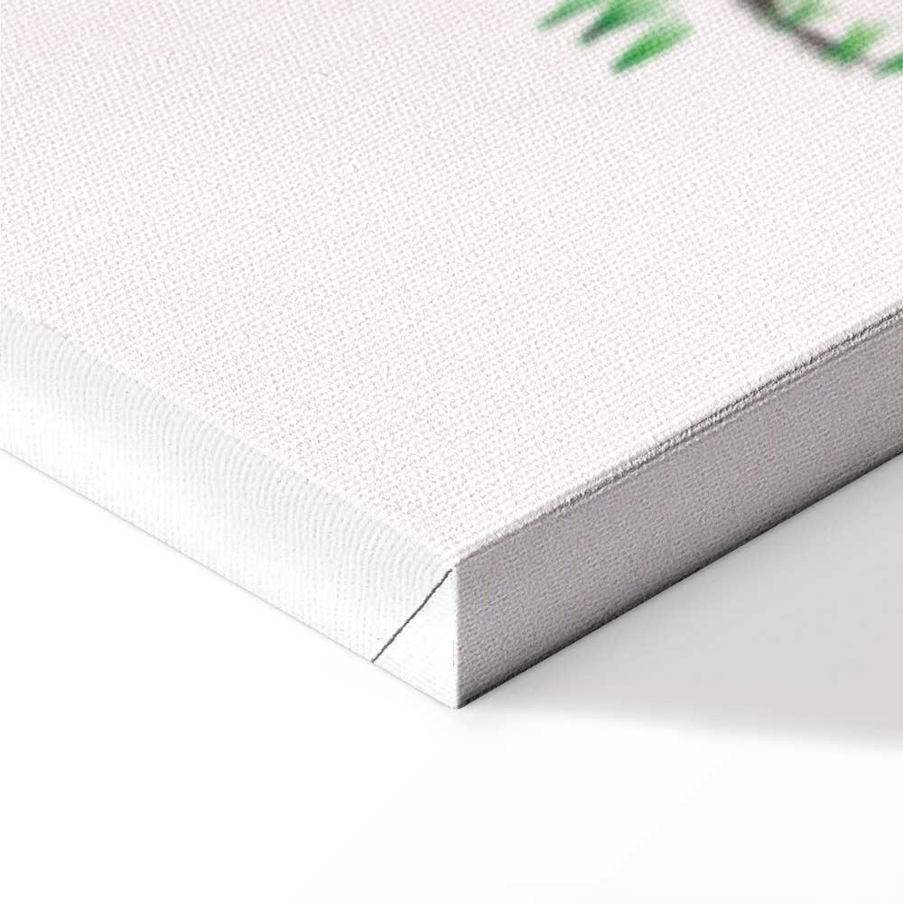 Leinwandbild - Dog and Ball (1 Part) Vertical