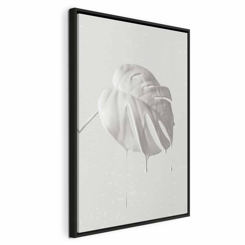 Leinwandbild - Bright Monstera (1 Part) Vertical