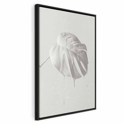 Leinwandbild - Bright Monstera (1 Part) Vertical