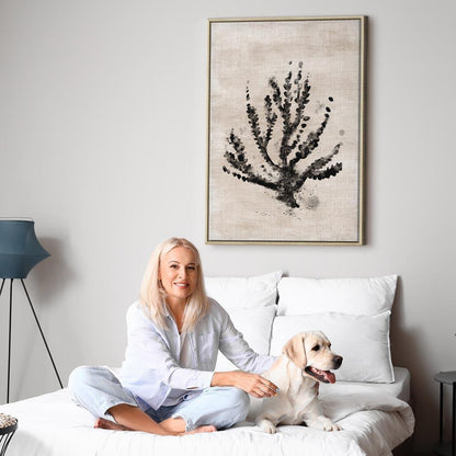 Leinwandbild - Sea Plant (1 Part) Vertical