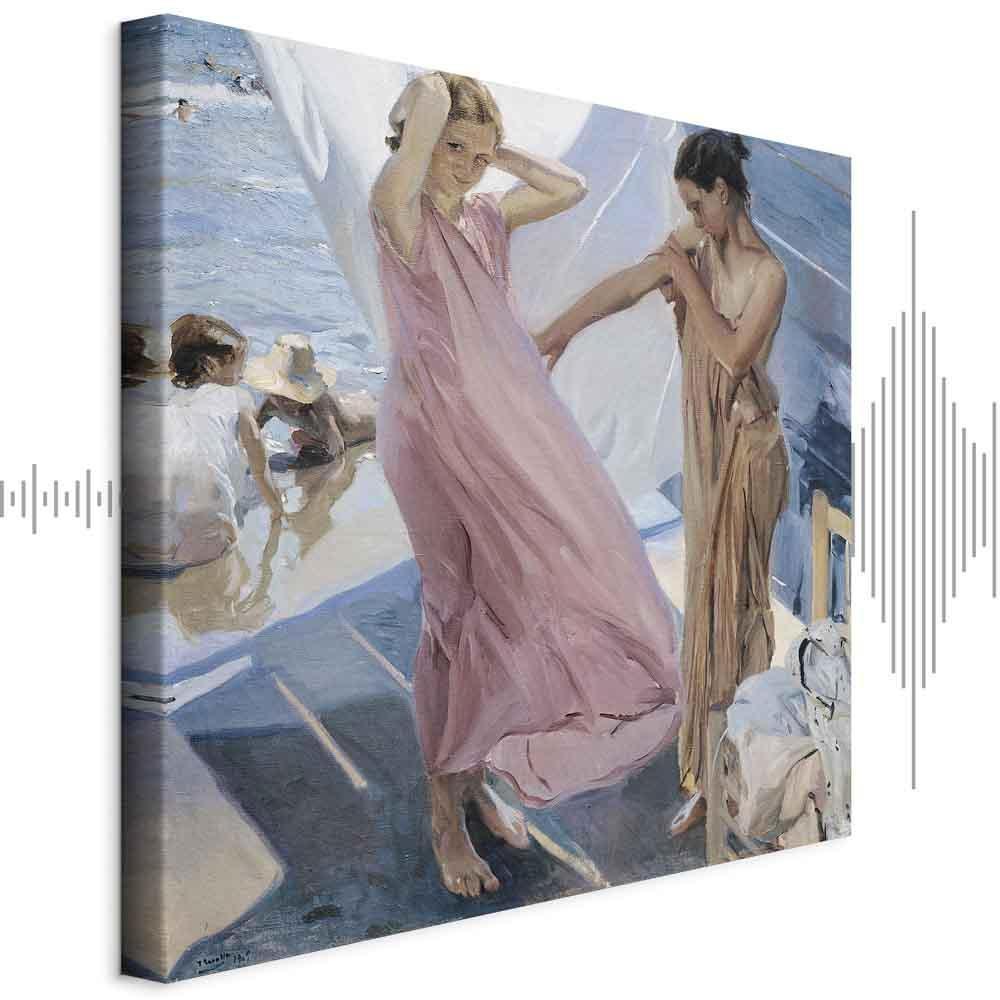 Leinwandbild - Joaquín Sorolla y Bastida – After Bathing, Valencia