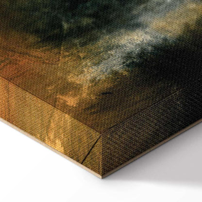 Leinwandbild - Stately Spruces (1 Part) Wide