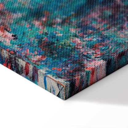 Leinwandbild - Claude Monet – La maison de l'artiste vue du jardin aux roses