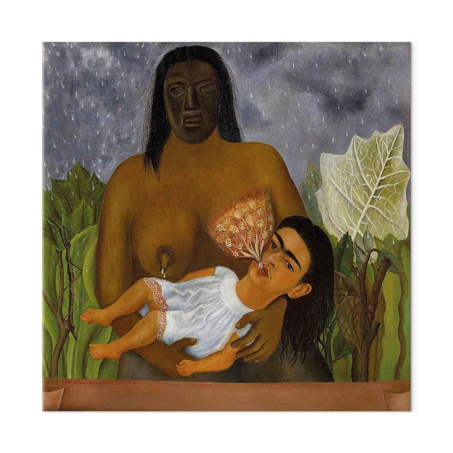 Leinwandbild - Frida Kahlo – My Nurse and I