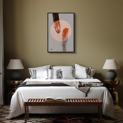 Leinwandbild - Two Comets (1 Part) Vertical