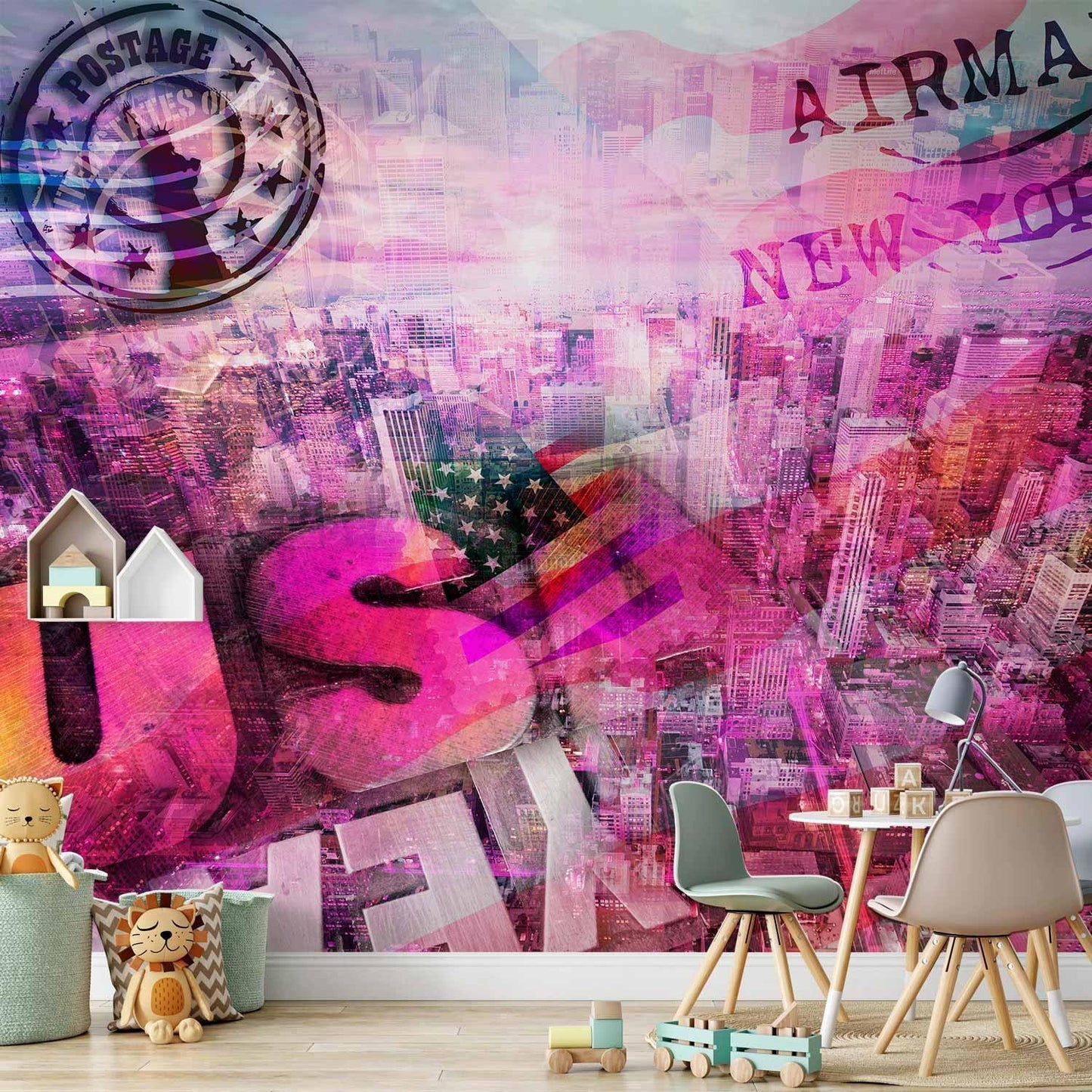 Fototapete - USA - patriotic theme Artgeist