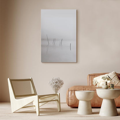 Leinwandbild - Misty Trail (1 Part) Vertical