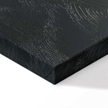 Leinwandbild - Smell of Forest Fog (1 Part) Vertical